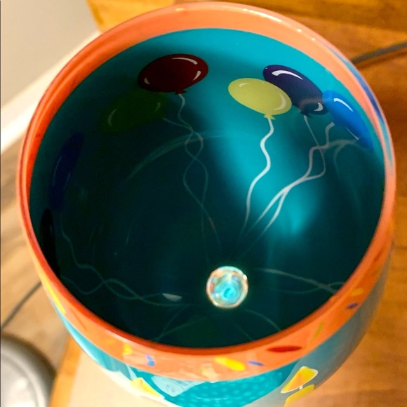 Lolita Love My Wine, Hand Painted, “30 ish" 15 oz. Wine Glass, Display only. - Picture 3 of 10